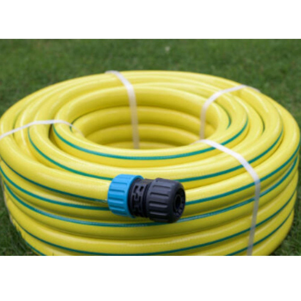 Tube en maille jaune pour extérieur diamètre 2,5 cm (1")