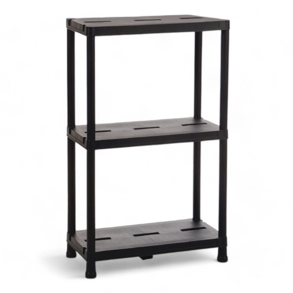 Etagère d'intérieur Universal Pro 63-3 avec 3 étagères noires Art.127 - cm.60x30x95h.