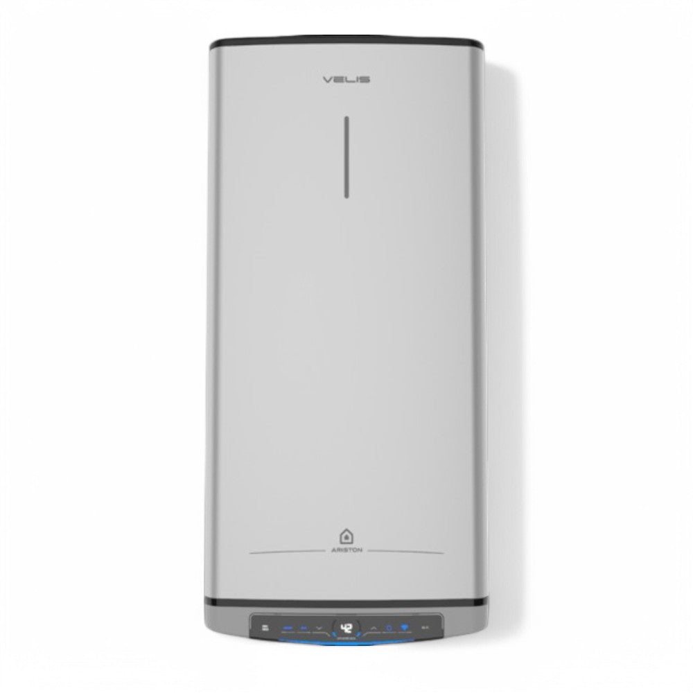 Chauffe-eau électrique ultra fin Velis Tech Wifi - 50 lt, dimensions mm.511x275x797h. poids 23,5 kg