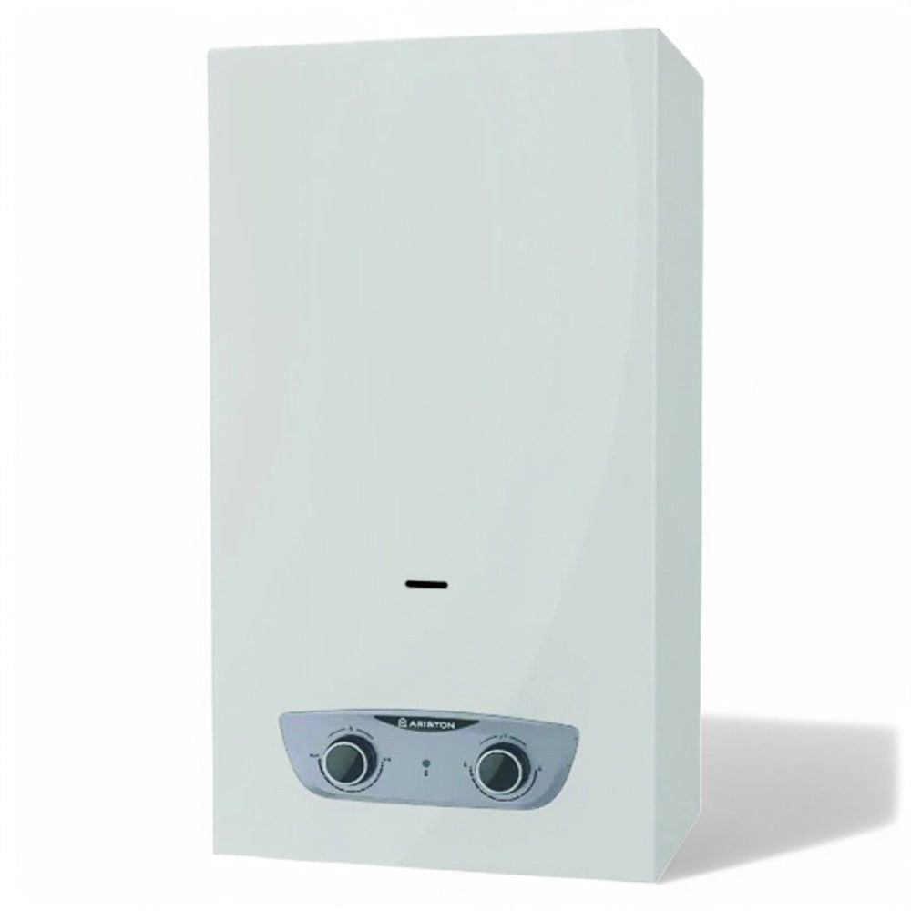 Chauffe-eau à Gaz GPL Chambre Ouverte Fast RX - 14 lt, dimensions mm.370x255x617h. poids 11,6 kg