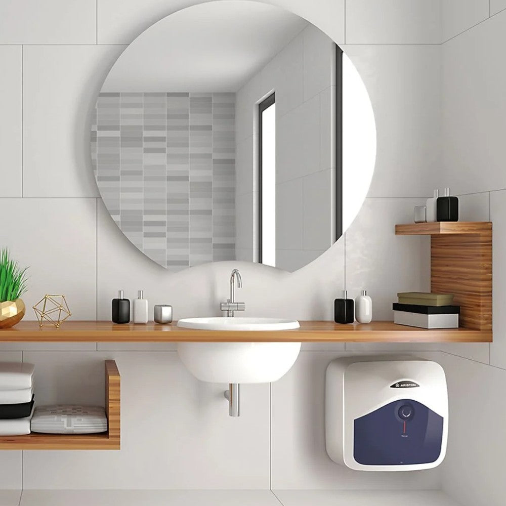 Chauffe-eau au-dessus de l'évier Blu Evo R 10 Eu3 - 10 lt, dimensions mm.360x298x360h. poids 6,6 kg