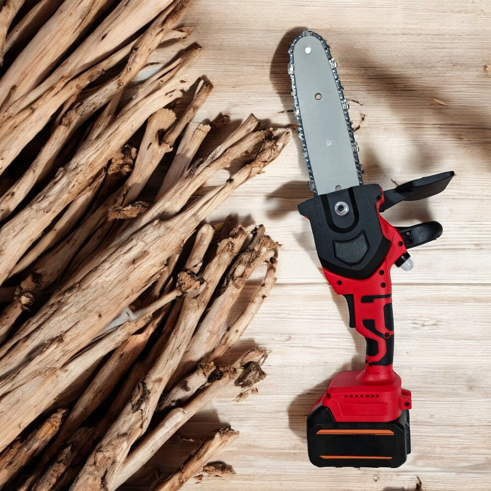 Tronçonneuse d'élagage à batterie Ideal Star 'Dexter', barre de 20 cm