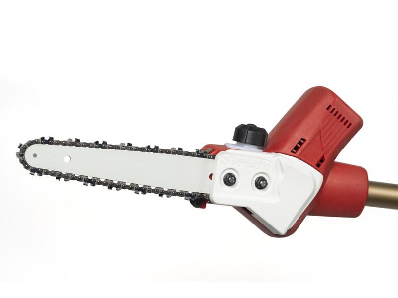 Scie d'élagage sans fil avec tige télescopique en aluminium de 1,5 à 2,5m Ares 21 V brushless Sbaraglia 