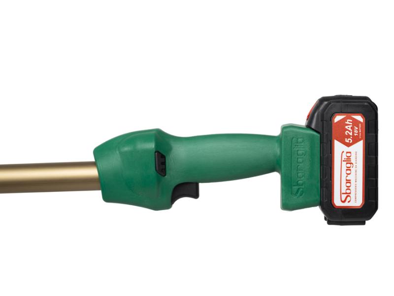 Scie d'élagage sans fil avec tige télescopique en aluminium de 1,5 à 2,5m Ares 21 V brushless Sbaraglia 