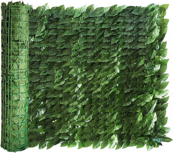 <transcy>Haie de lierre synthétique basique avec feuille de lierre verte 1x20M Garden Deluxe Collection</transcy>