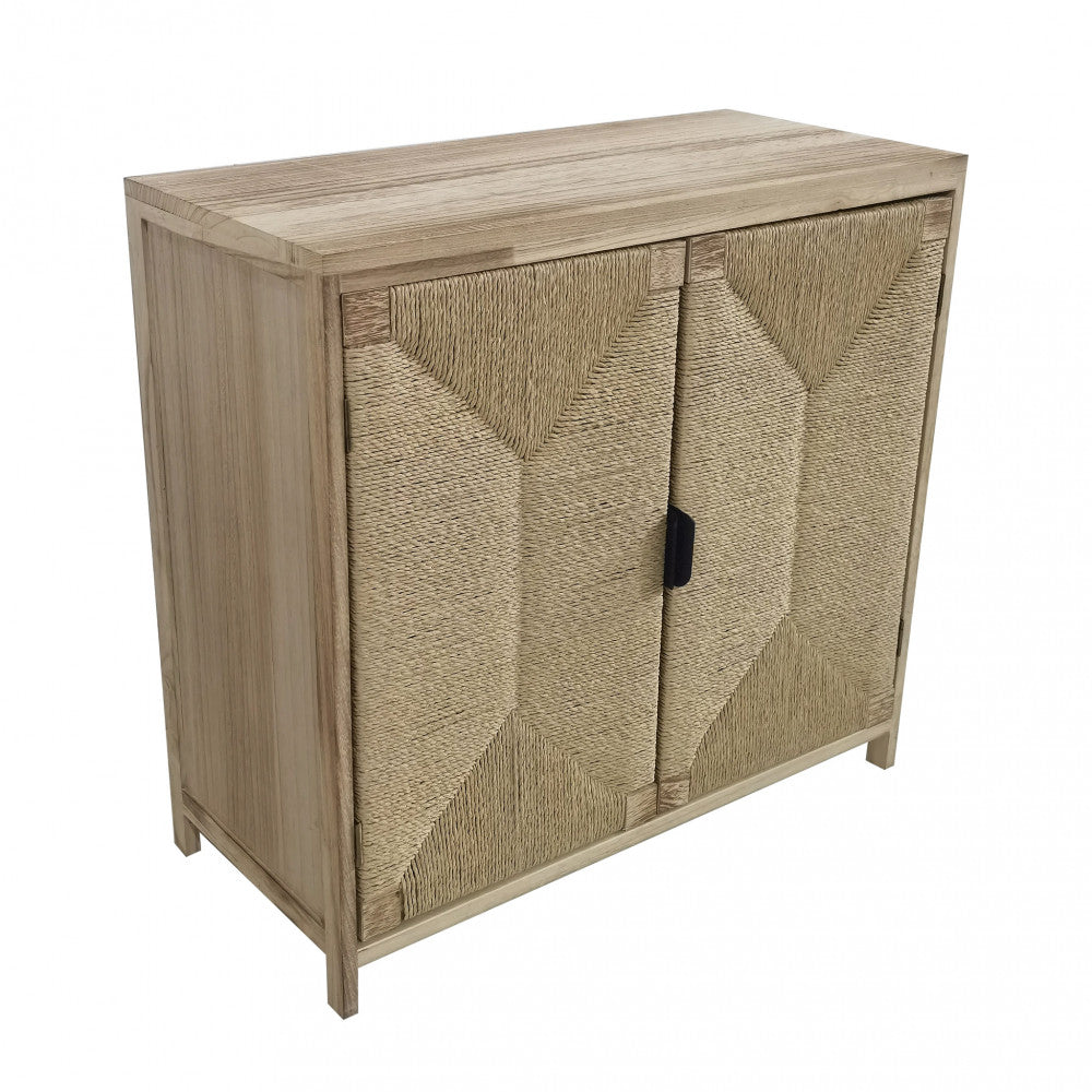 Mobiletto in legno con due ante design moderno per soggiorno e camera da letto
