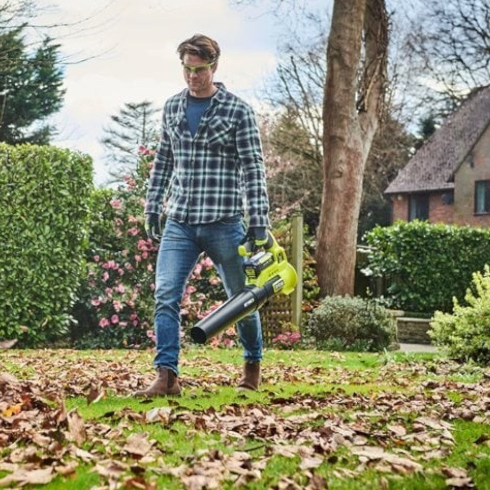 Soffiatore a batteria 36V con turbina Jet ad alta potenza e velocità regolabile Ry36Bla-0