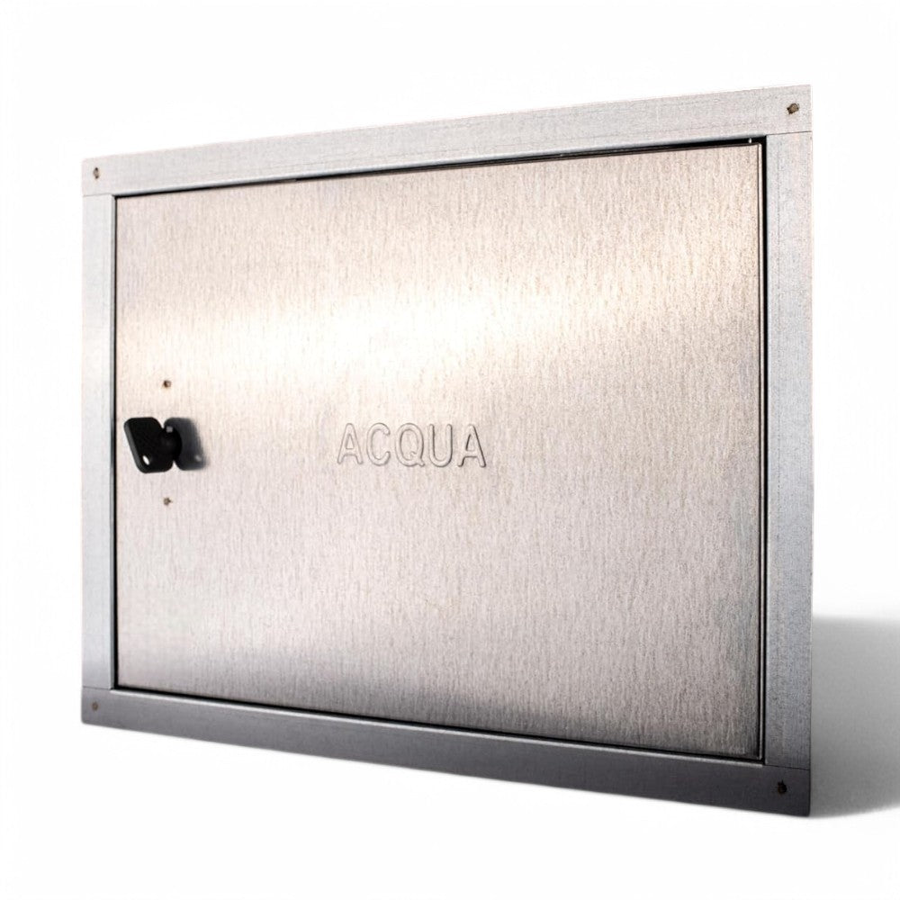 Porte Compteur D'eau En Acier Galvanisé - cm.39x29h.