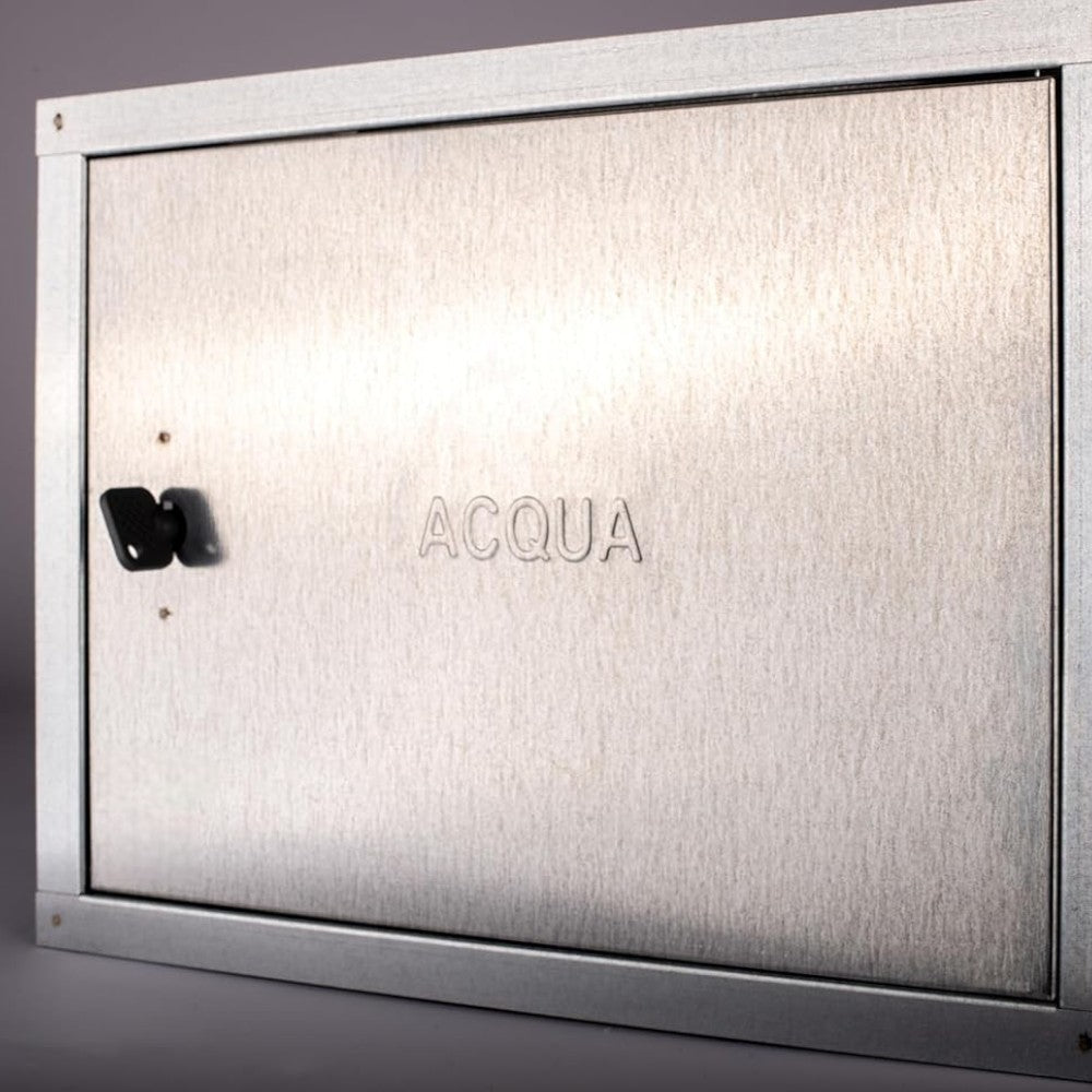 Porte Compteur D'eau En Acier Galvanisé - cm.39x29h.