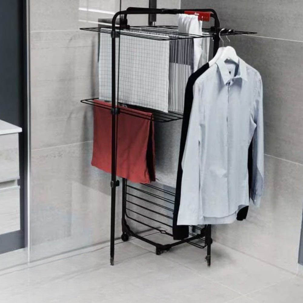 Stendibiancheria verticale in acciaio Mixer 3 Ultimate 131x71x93 cm