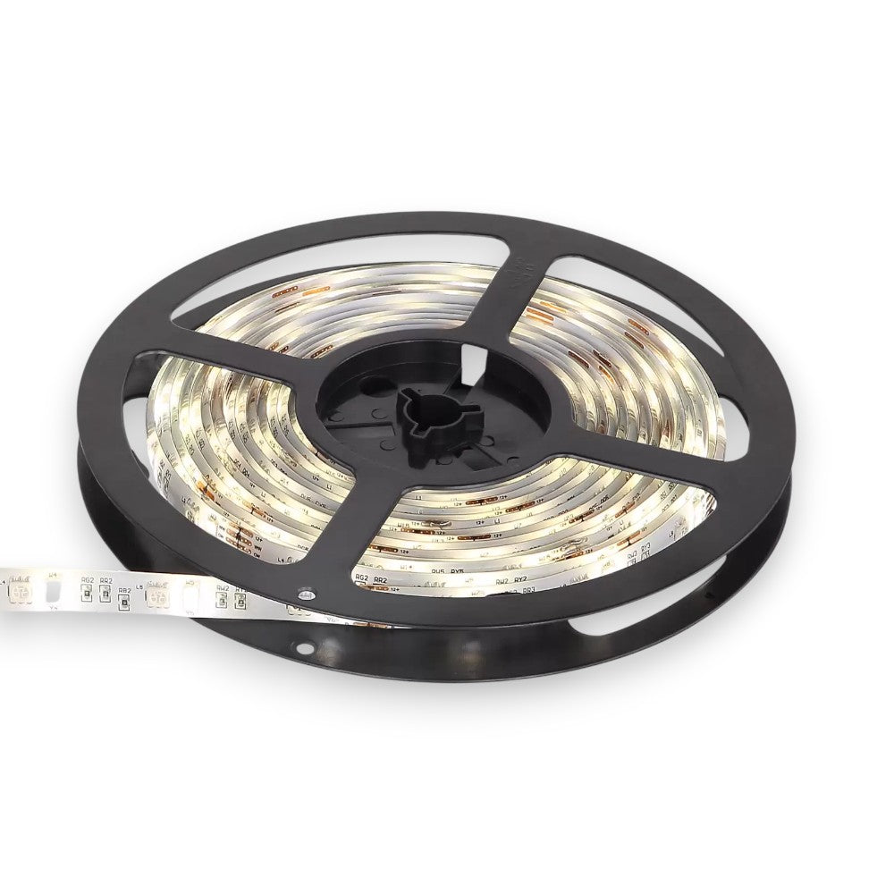 Bandes LED '5050' 12V - IP20 - 2700K - rouleau de 5 mètres