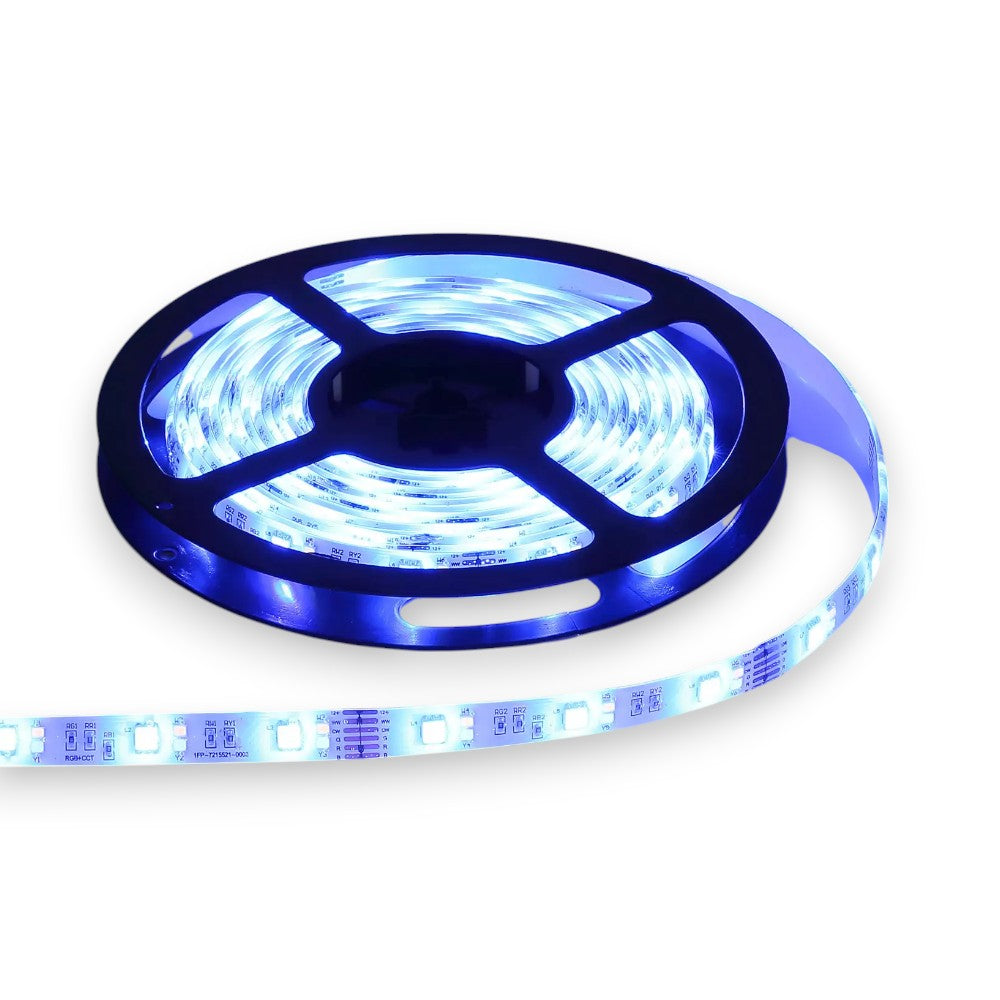 bandes led '5050' 12v - ip20 - col. RVB - rouleau de 5 mètres