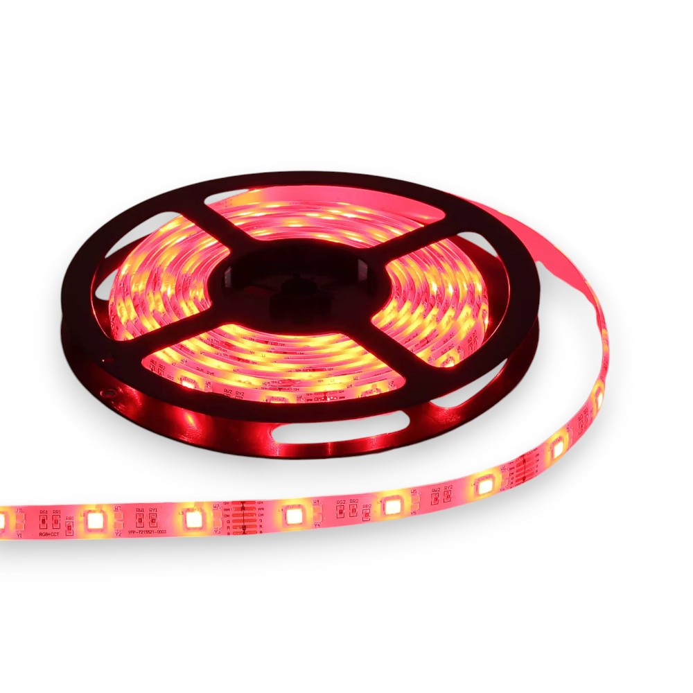 bandes led '5050' 12v - ip20 - col. RVB - rouleau de 5 mètres