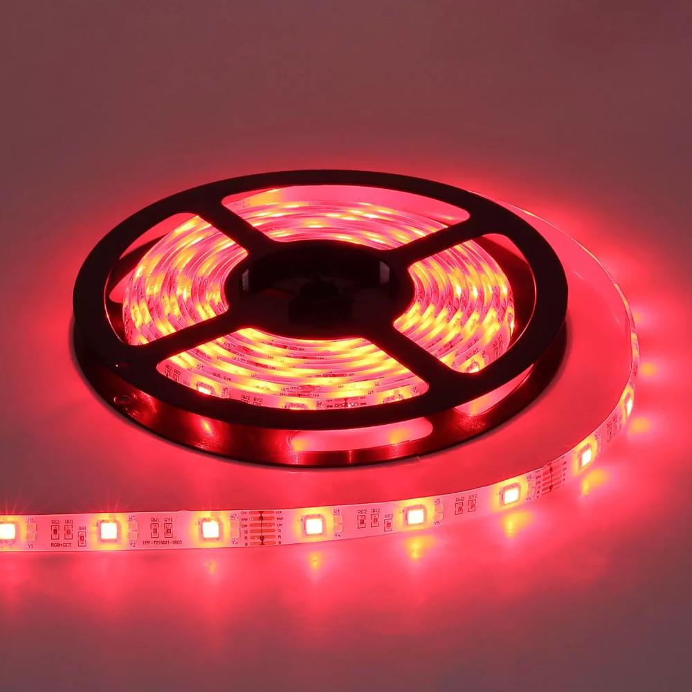 bandes led '5050' 12v - ip20 - col. RVB - rouleau de 5 mètres