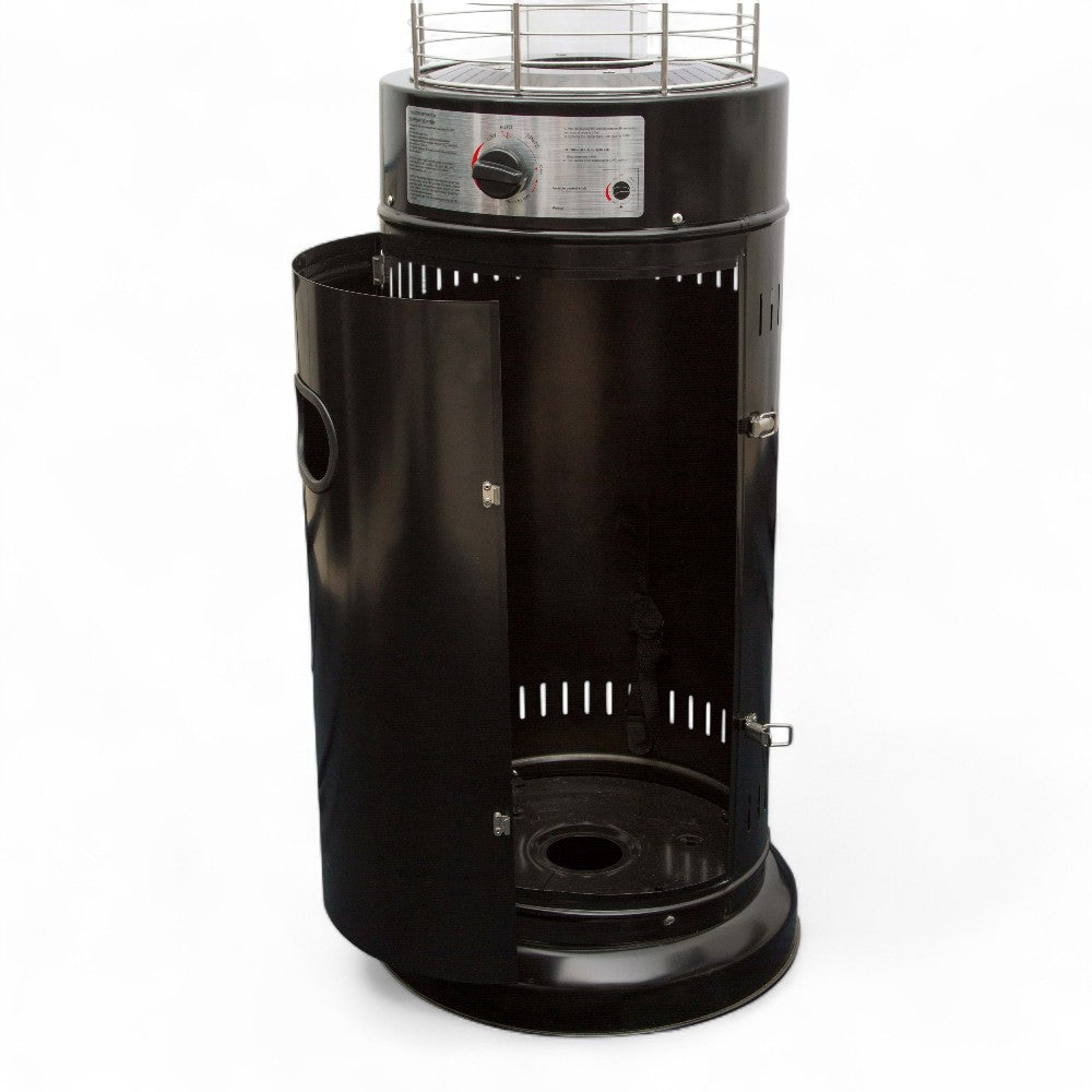 Poêle à gaz thermopathique d'extérieur modèle champignon Fuoco Vivo Small Niklas