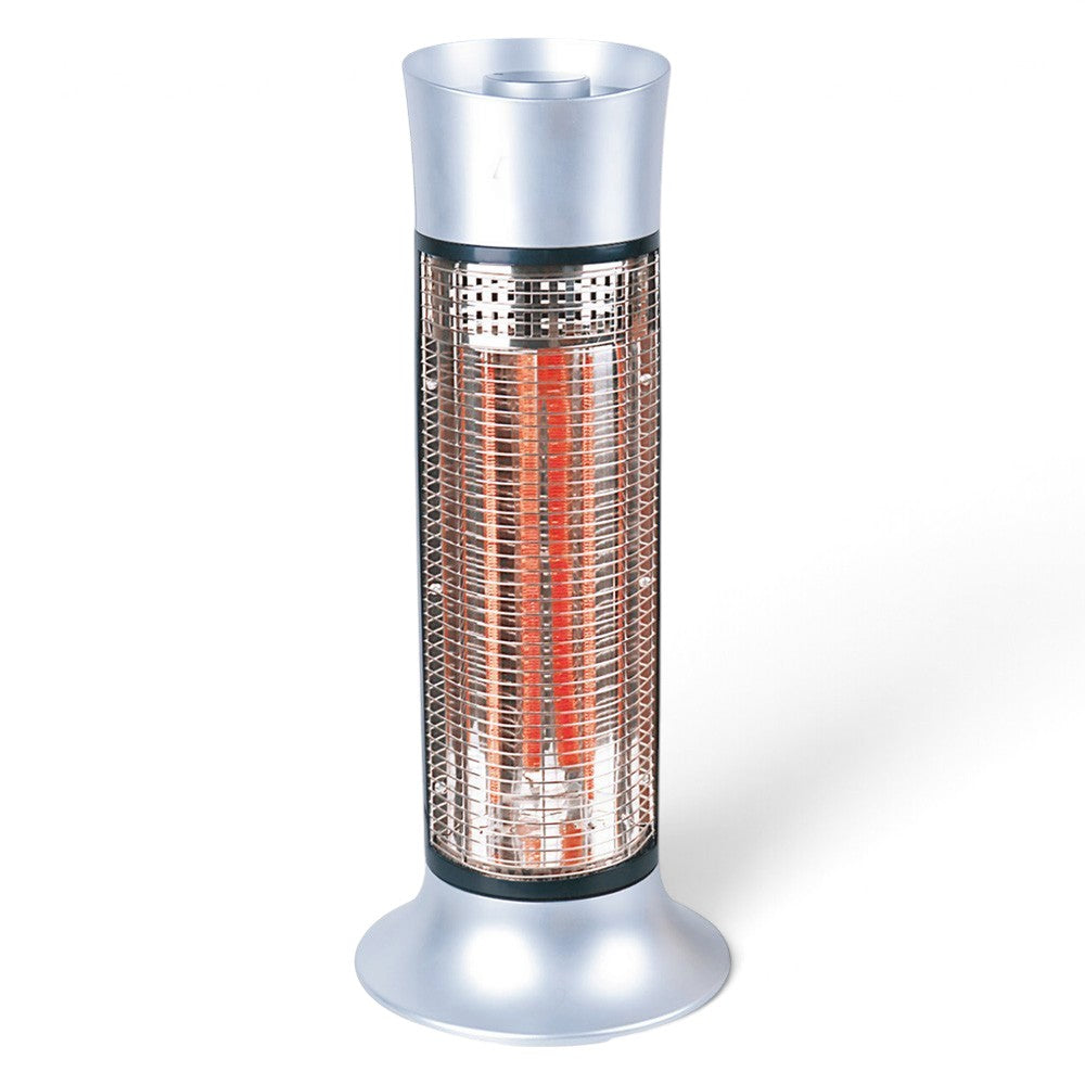 Stufa elettrica a torre al carbonio con piantana 900 W con funzione oscillazione integrato