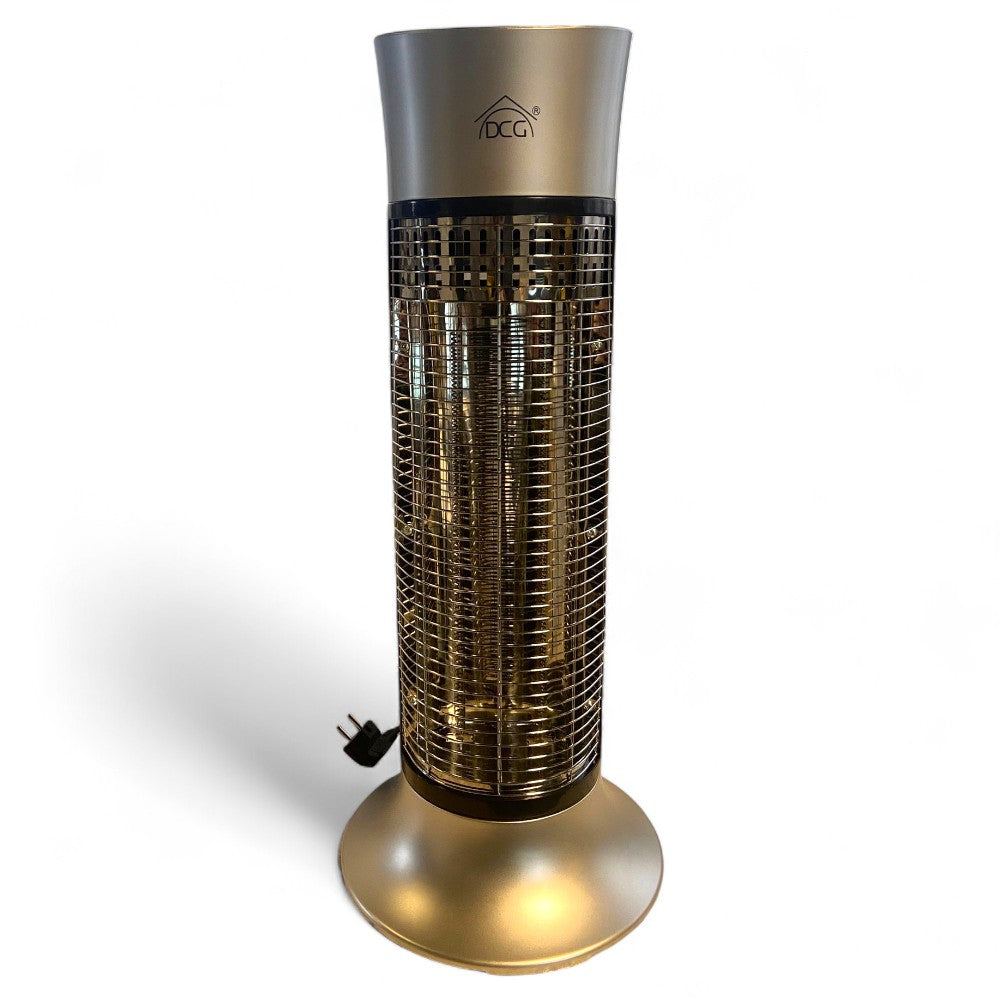 Poêle à charbon à cylindre de chauffage électrique à haut rendement 1200 watts