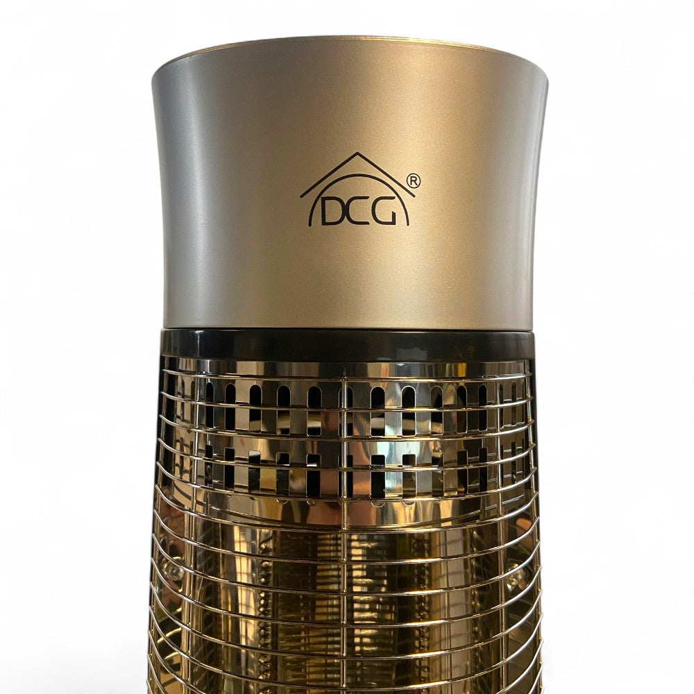 Poêle à charbon à cylindre de chauffage électrique à haut rendement 1200 watts