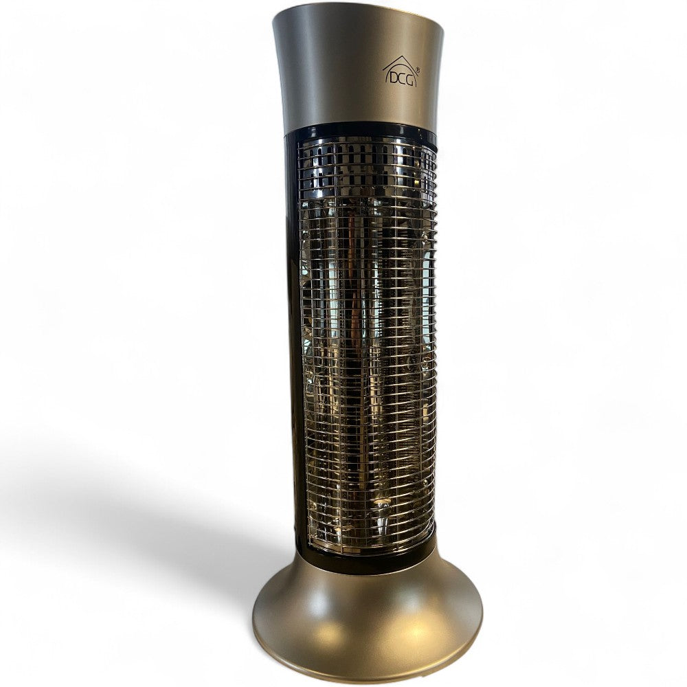 Poêle à charbon à cylindre de chauffage électrique à haut rendement 1200 watts