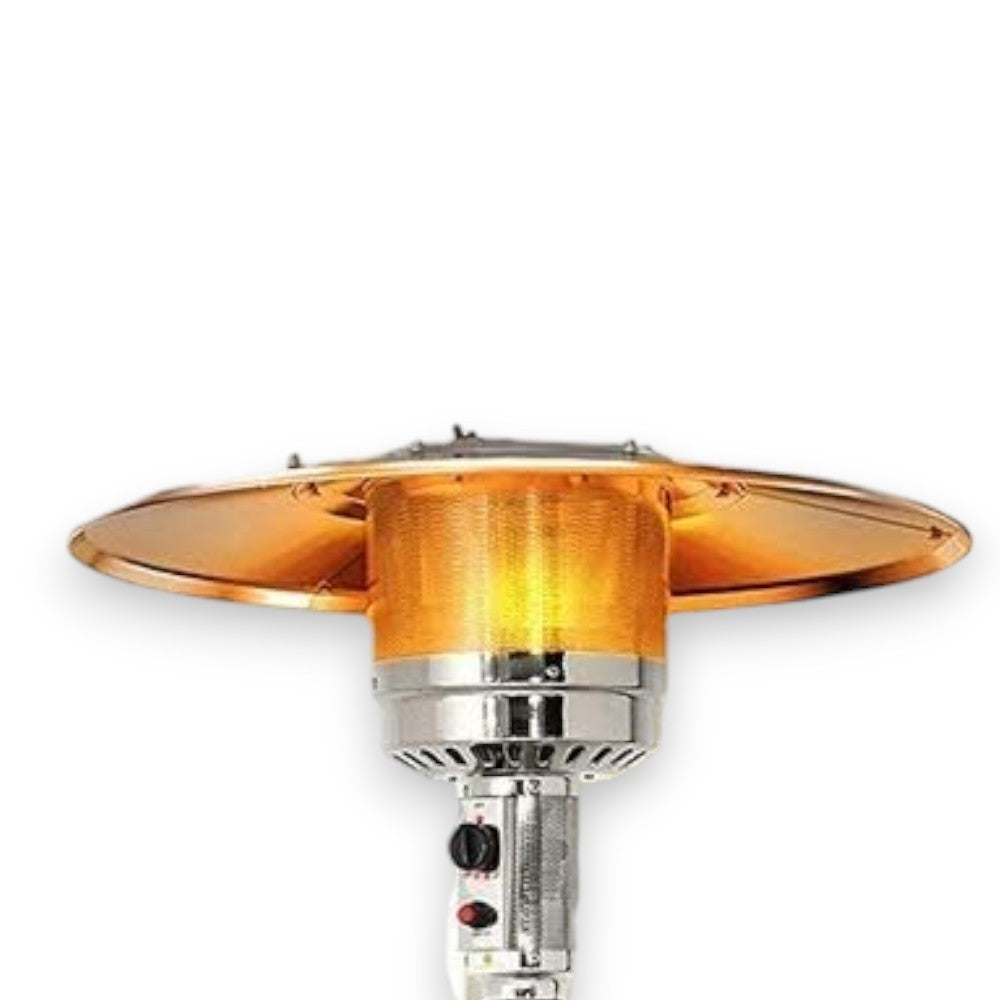 Parapluie Thermique Infrarouge 12 Kw Vert - mesure ø cm.82x230h. - poids kg.25