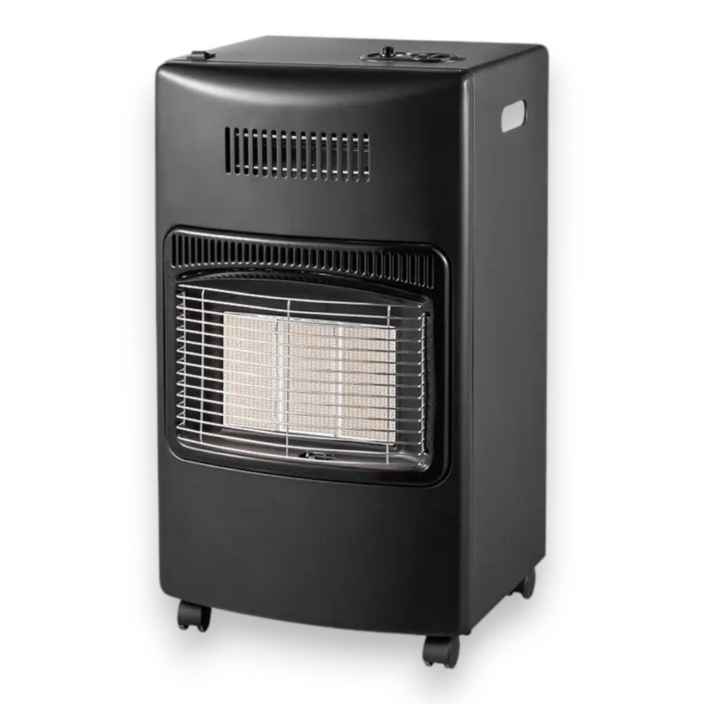 Poêle Infrarouge à Gaz GPL Ventilé 4200W Noir - cm.42x36x72h. - poids 10 kg