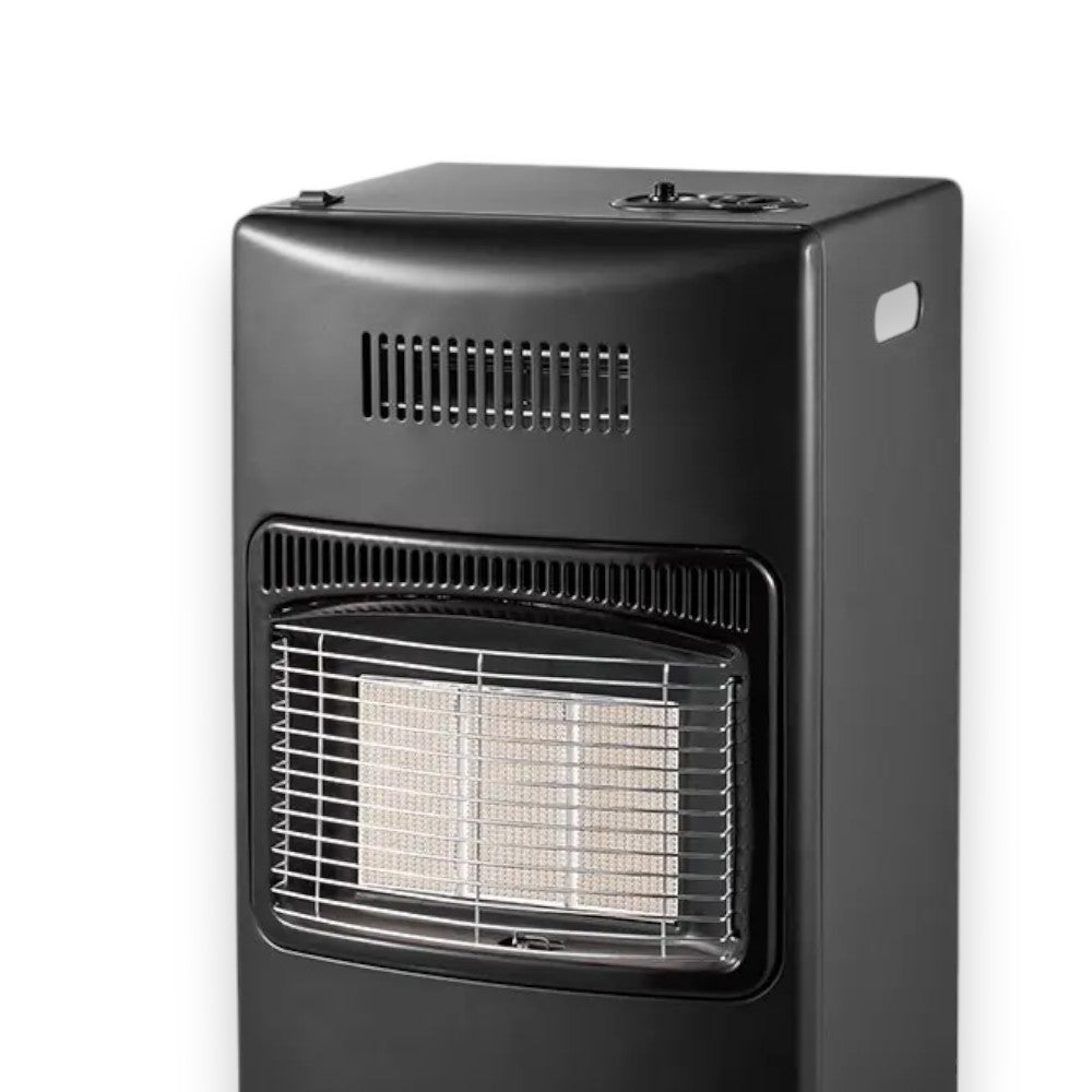 Poêle Infrarouge à Gaz GPL Ventilé 4200W Noir - cm.42x36x72h. - poids 10 kg