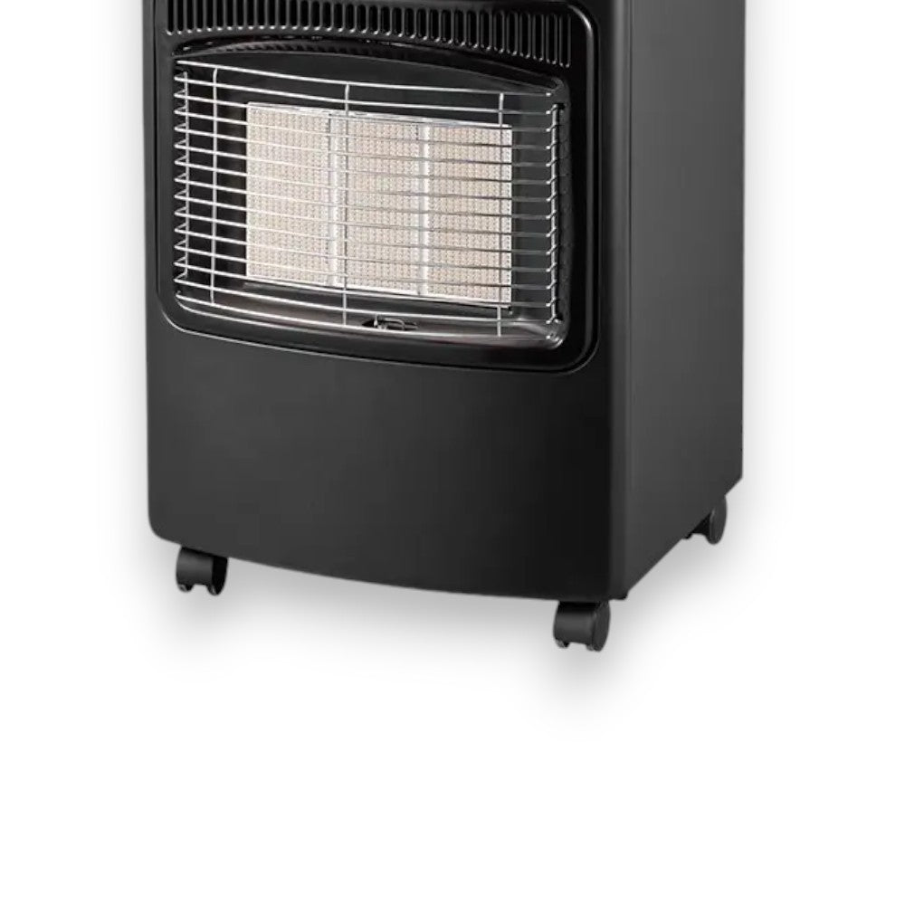 Poêle Infrarouge à Gaz GPL Ventilé 4200W Noir - cm.42x36x72h. - poids 10 kg