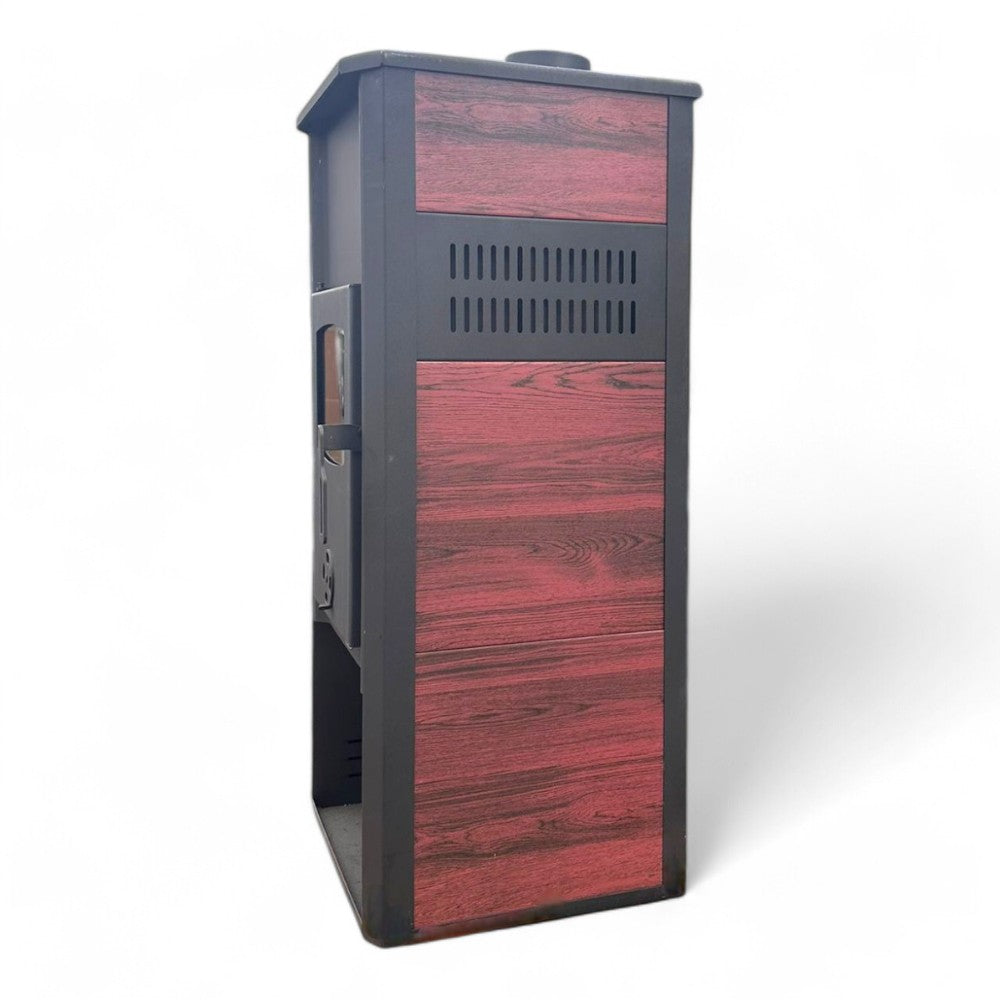 Poêle à bois Hydro pour chauffage des pièces et chauffage de l'eau sanitaire 21,4 kw Kaos Idro