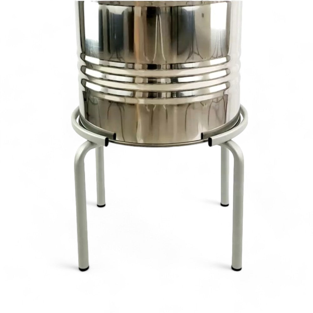 Support de base en acier pour fûts et bacs à huile d'olive de 30 et 50 litres