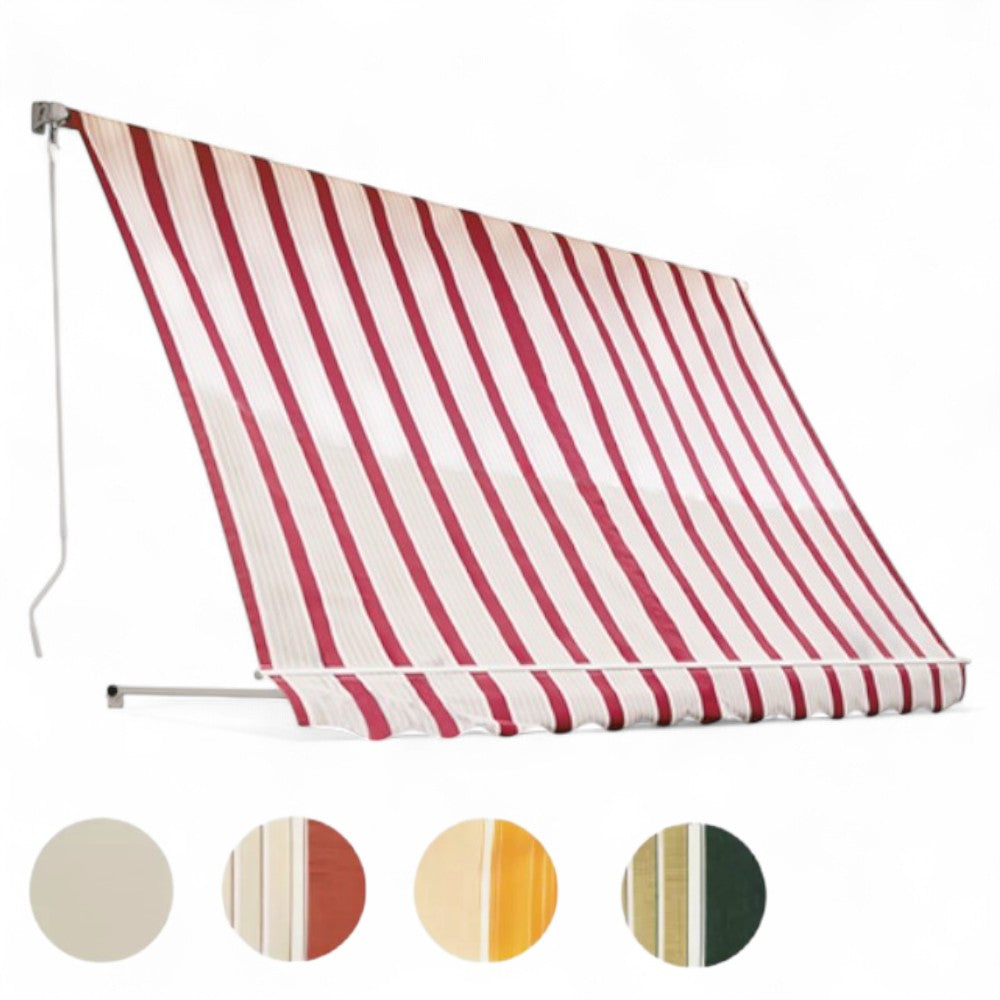 Auvent d'ombrage 250x250 cm pour extérieur