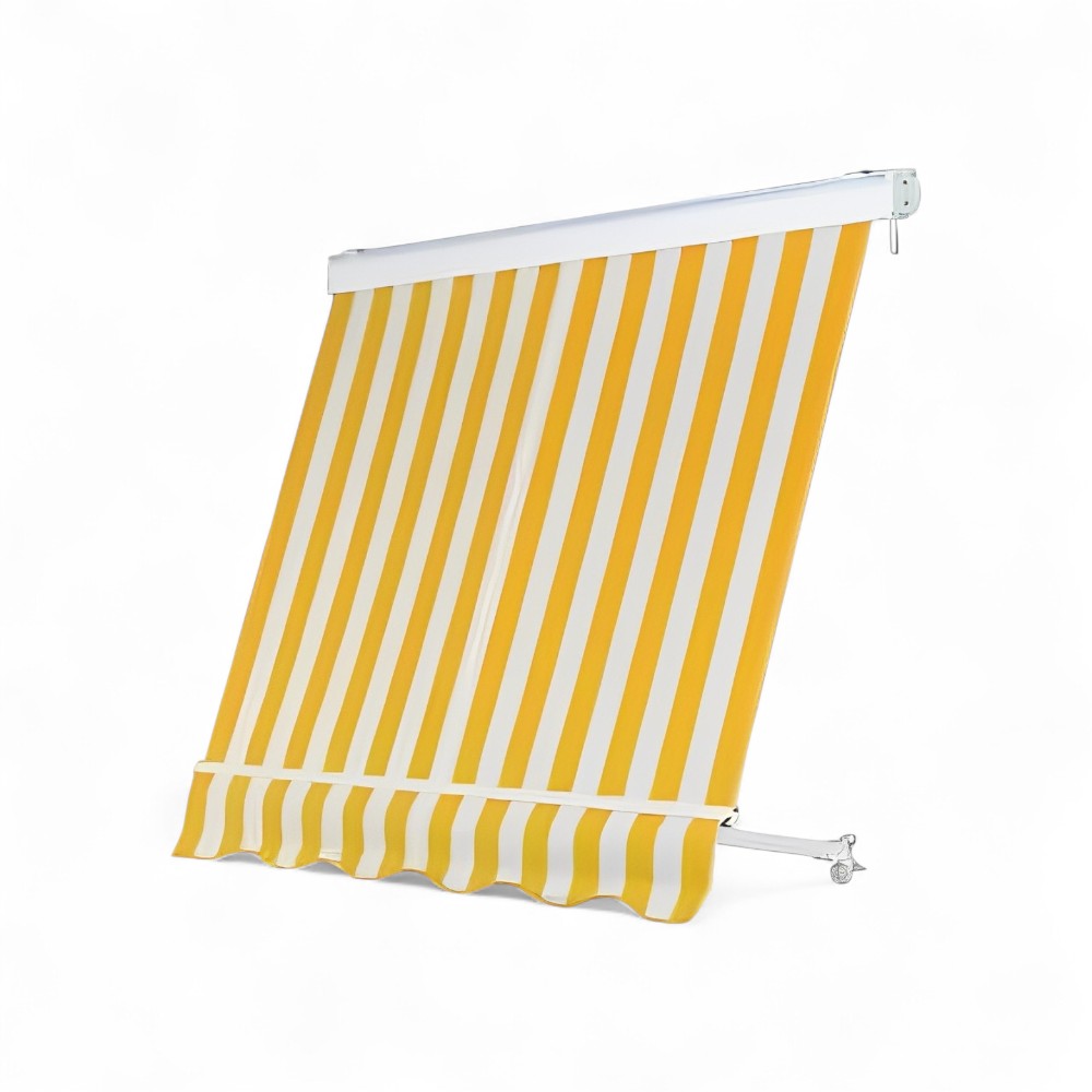 Tenda da balcone para sole a caduta con cassone 300x250 cm con profili in alluminio