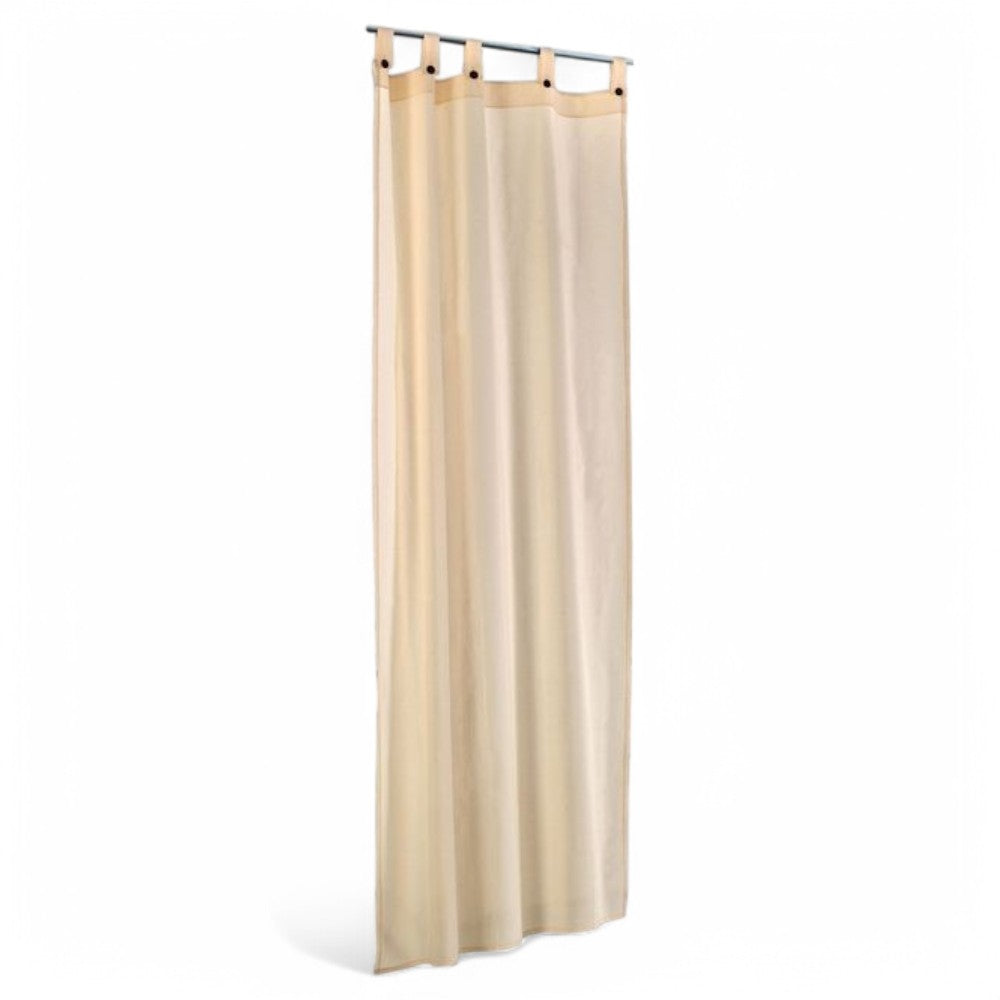 Tenda da sole per gazebo in cotone e poliestere color Ecrù 160x270 cm