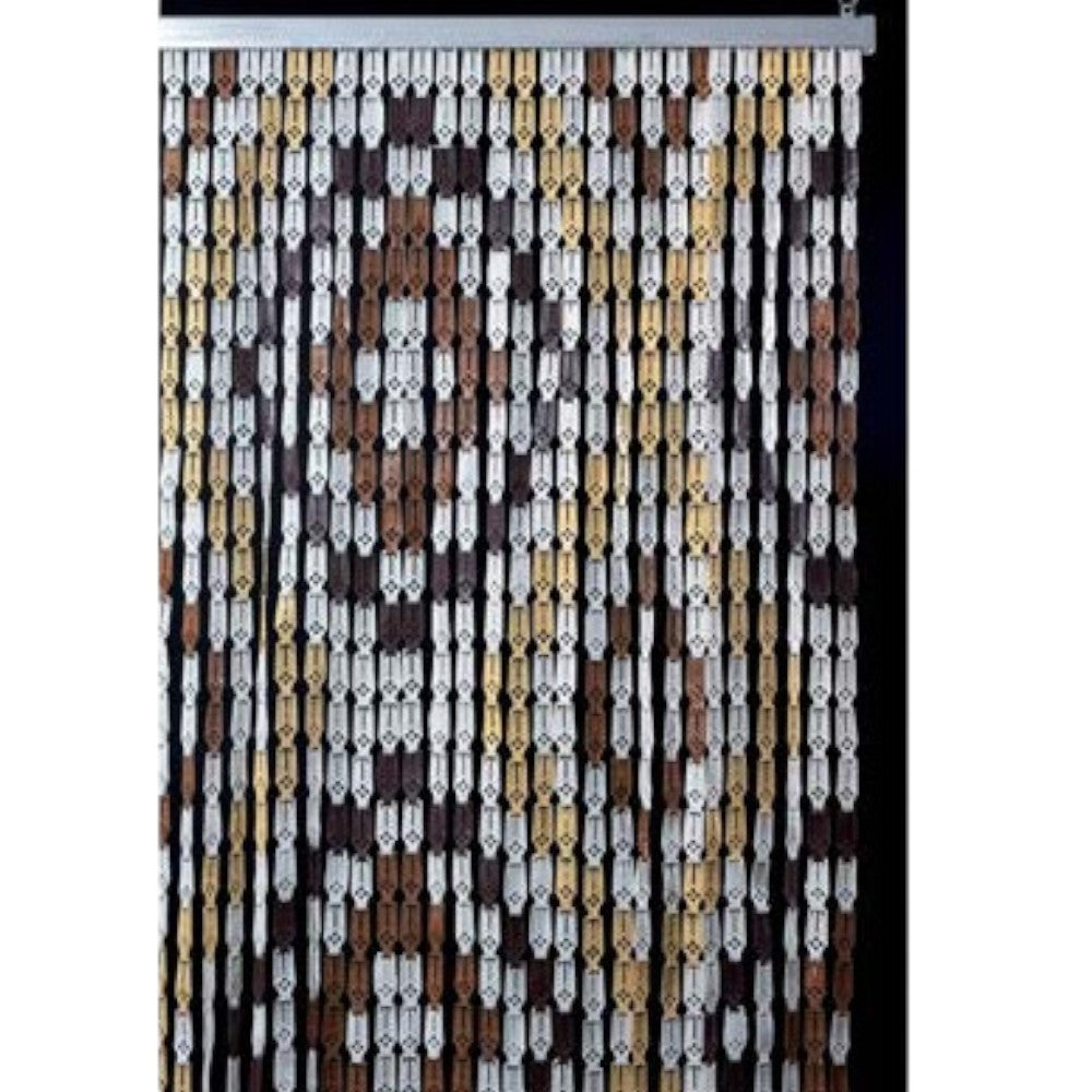 Rideau anti-mouches à plaques pour extérieur et intérieur en résine