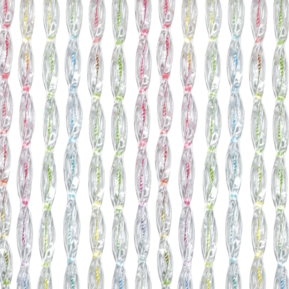 Rideau anti-mouches 120x220 cm en PVC transparent