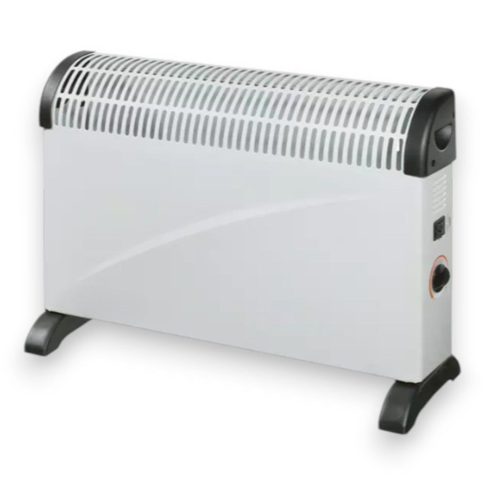 Convecteur turbo avec thermostat et ventilateur 2000W - dimensions hors tout cm.58x20x43h.