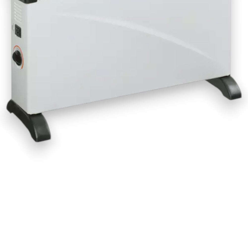 Convecteur turbo avec thermostat et ventilateur 2000W - dimensions hors tout cm.58x20x43h.