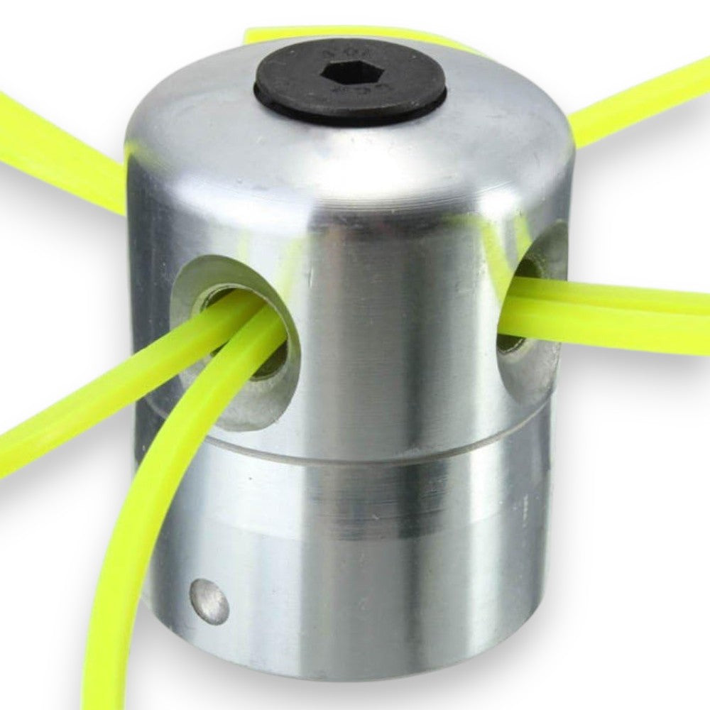 Tête de coupe-brosse universelle en aluminium à 8 fils