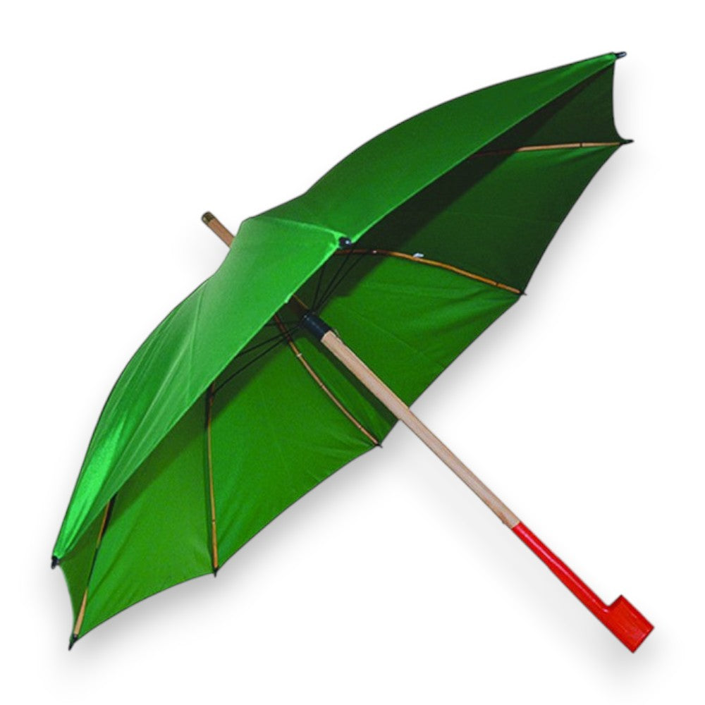 Parapluie ciré à poignée droite - taille 30 us, ø 118 cm, 1,3 kg