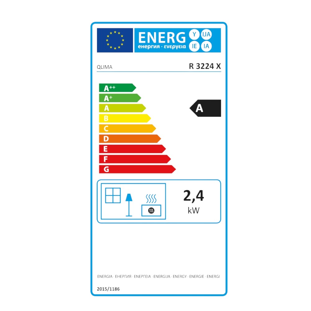 Stufa a combustibile liquido con stoppino 2400W R3224X