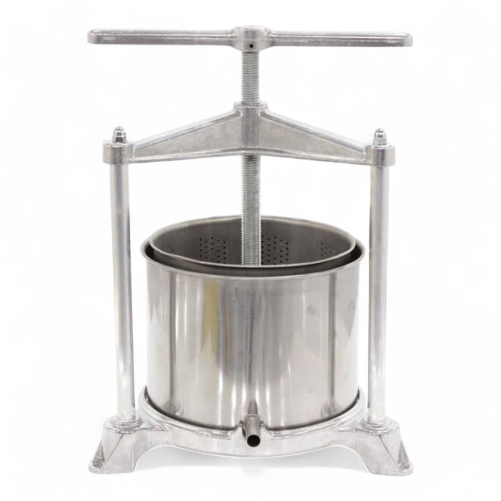 Presse Milleusi en aluminium - 5,5 lt - cm.32x34x47h. - poids 6,5 kg (art.00132)