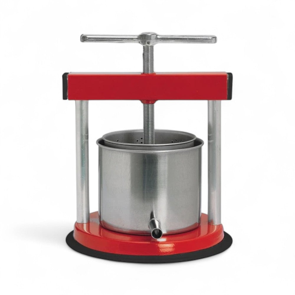 Torchietto premitutto milleusi in acciaio inox 24x24xH35 cm per alimenti Tommy