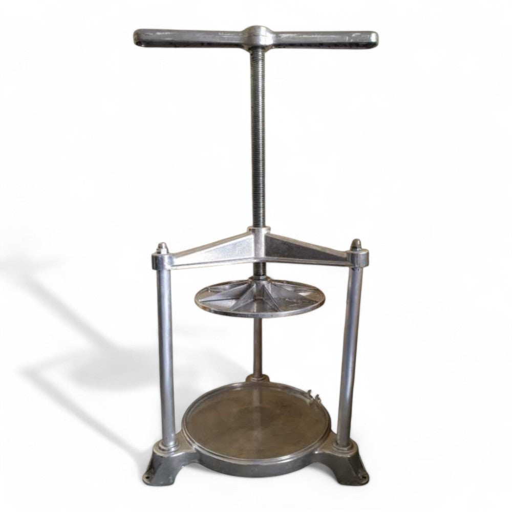 Torchietto alimentare multiuso in alluminio con raccoglitore inox 5 lt.