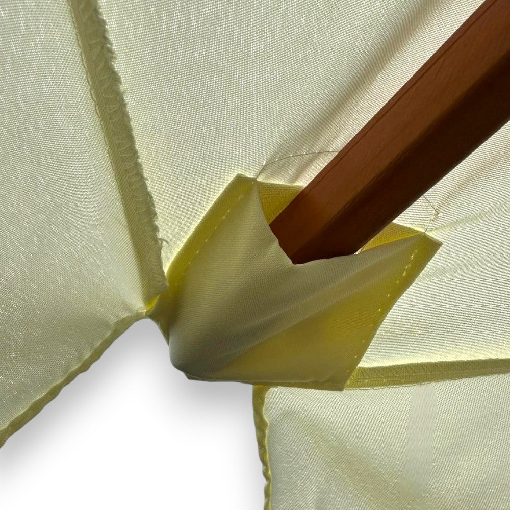 <transcy>Parasol en bois naturel 300x300 cm avec bord 50 mm</transcy>