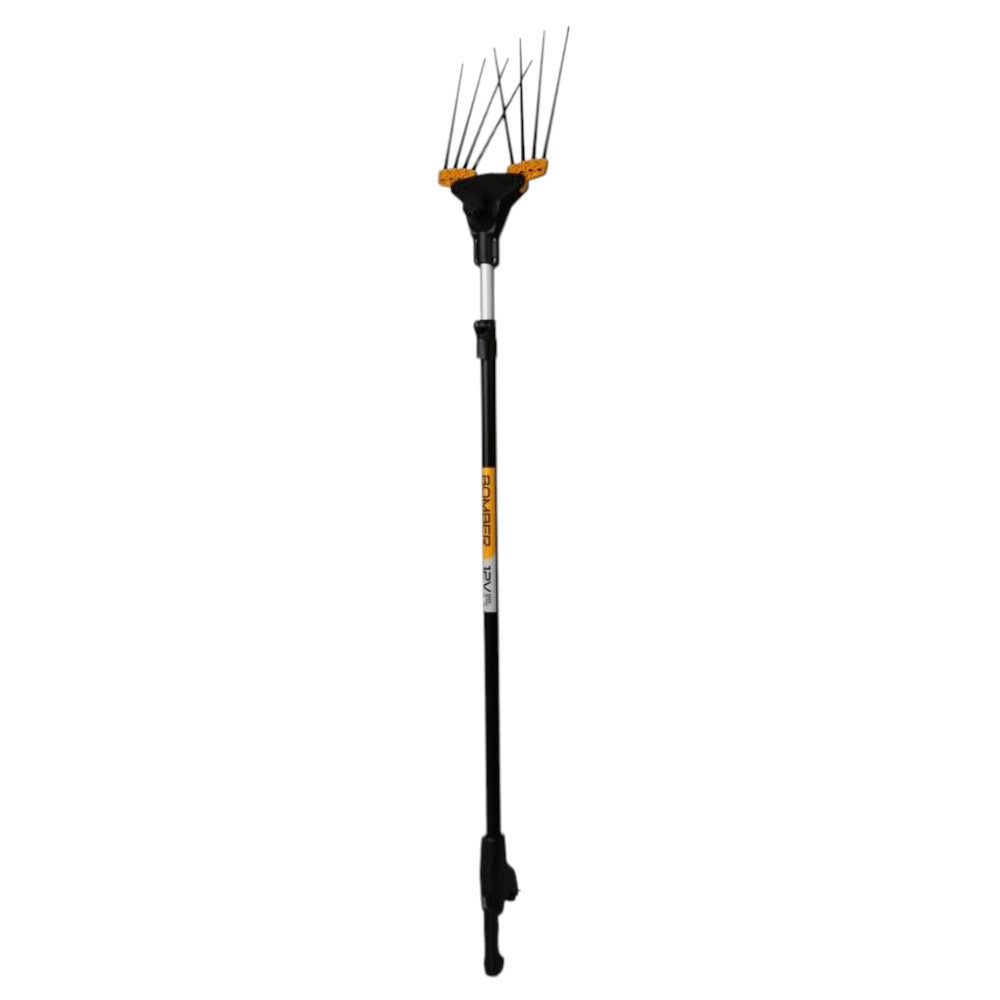 Bacchiatore elettrico 12V telescopico 210-300 cm con impugnatura ergonomica