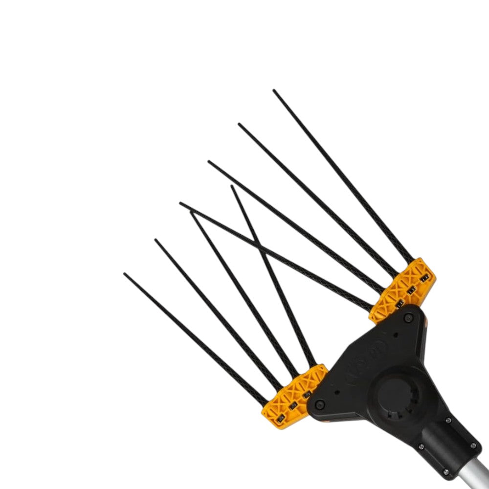 Bacchiatore elettrico 12V telescopico 210-300 cm con impugnatura ergonomica
