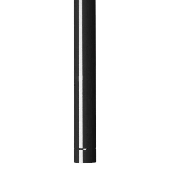 tube émaillé pour poêle à bois 'classique' ø 100 mm - 50 cm - col. noir