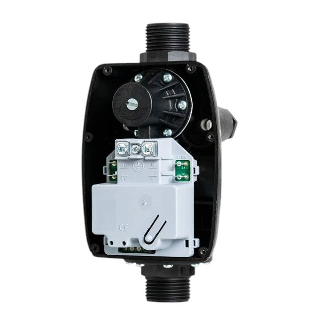 Pressostato dispositivo di controllo pressione regolabile 1-3.5 bar con attacco standard da 1 pollice