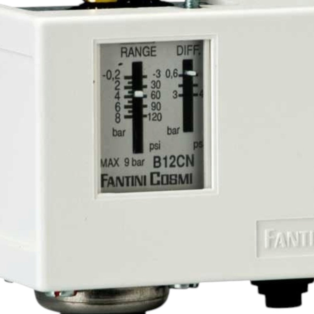 Pressostato a riarmo automatico B12CN