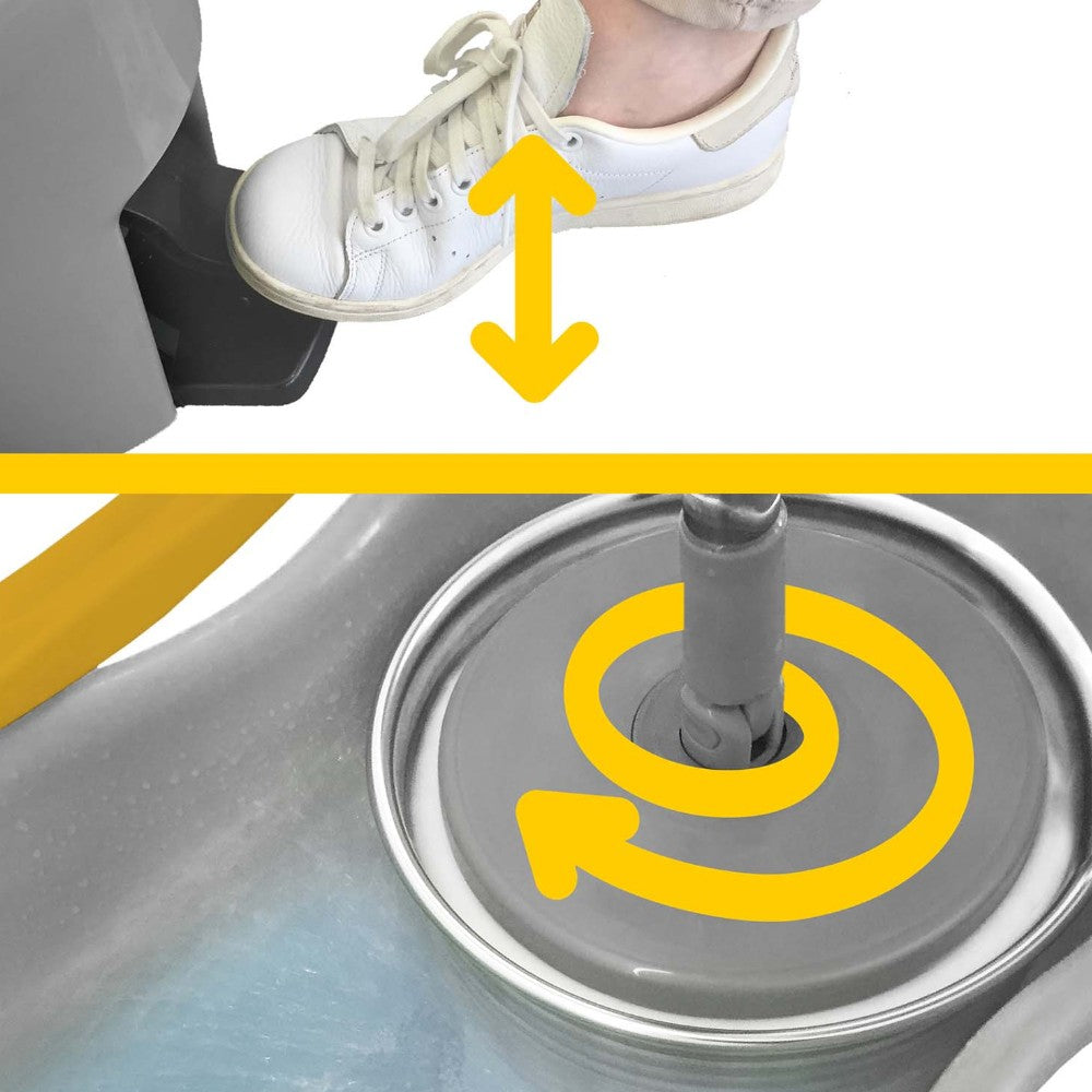 Ensemble de vadrouille rotative à 360° Espresso 4 pièces