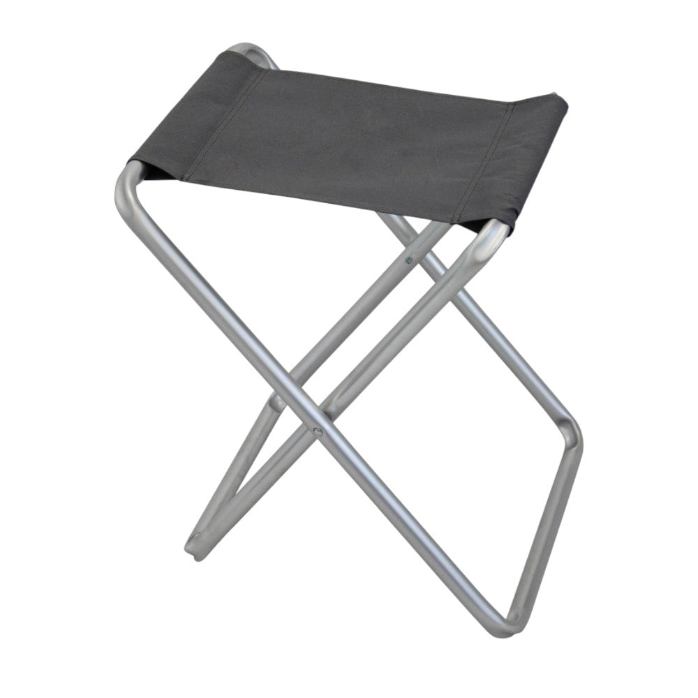Tabouret de plage pliant en aluminium et textilène